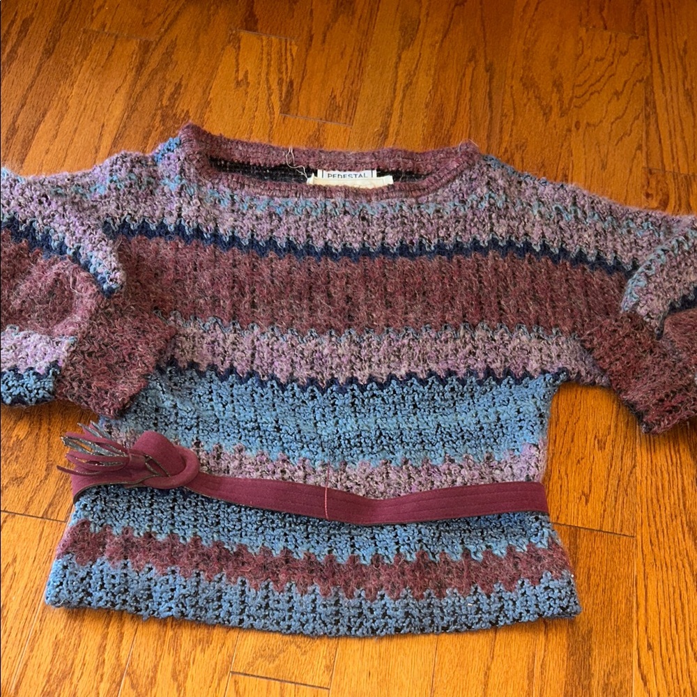 Saks Fifth Avenue Multicolor Textured Sweater